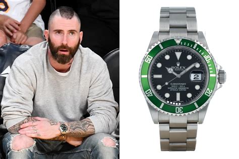 adam levine wrist watch.